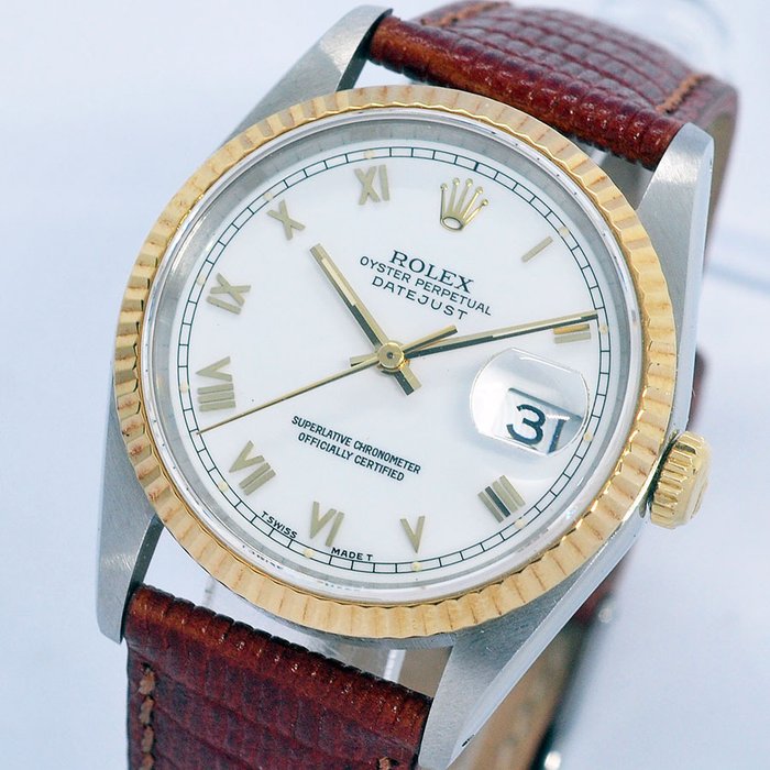 Rolex - Oyster Perpetual Datejust - Ref. 16233 - Homme - 1990-1999