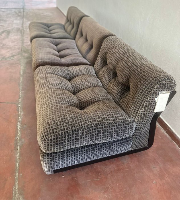 B&B Italia - Mario Bellini - Amanta - Canapé (4) - Velours