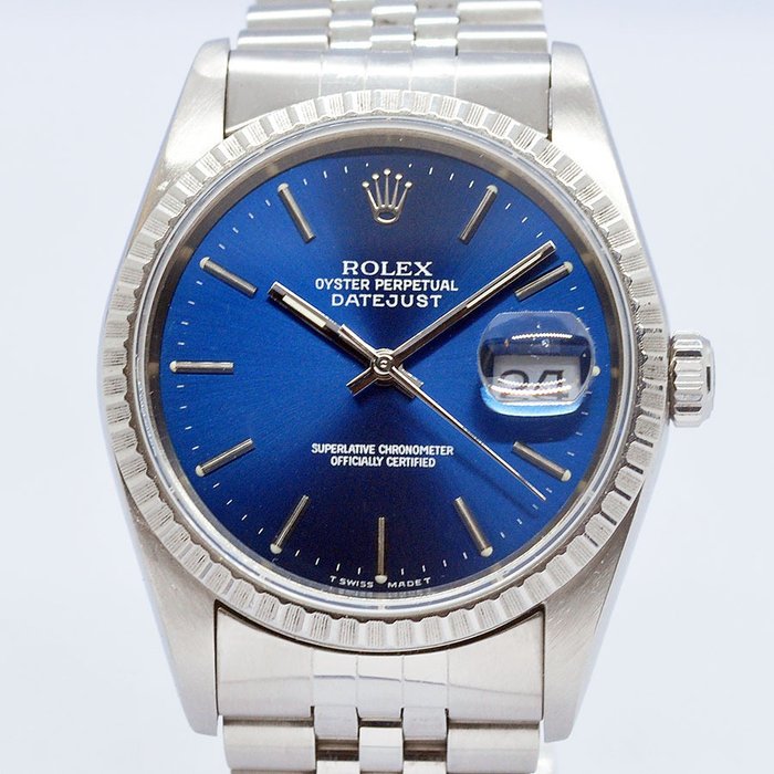 Rolex - Oyster Perpetual Datejust - Ref. 16220 - Homme - 1990-1999