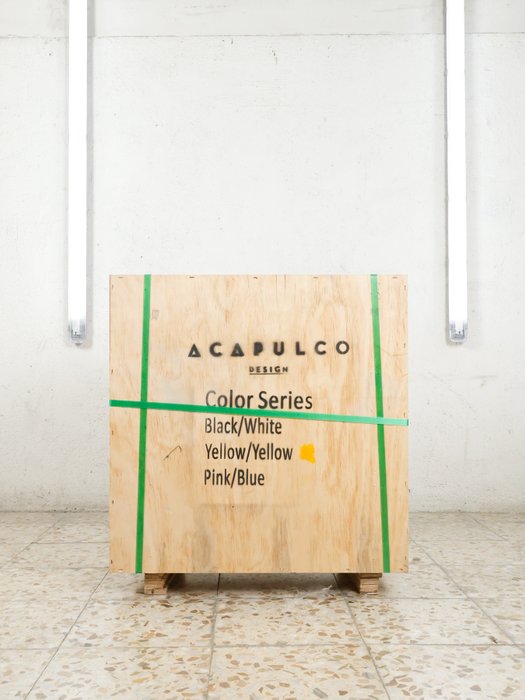 Acapulco - Olivia Herms - Table basse - La petite table - agrumes - Acier, Terrazzo