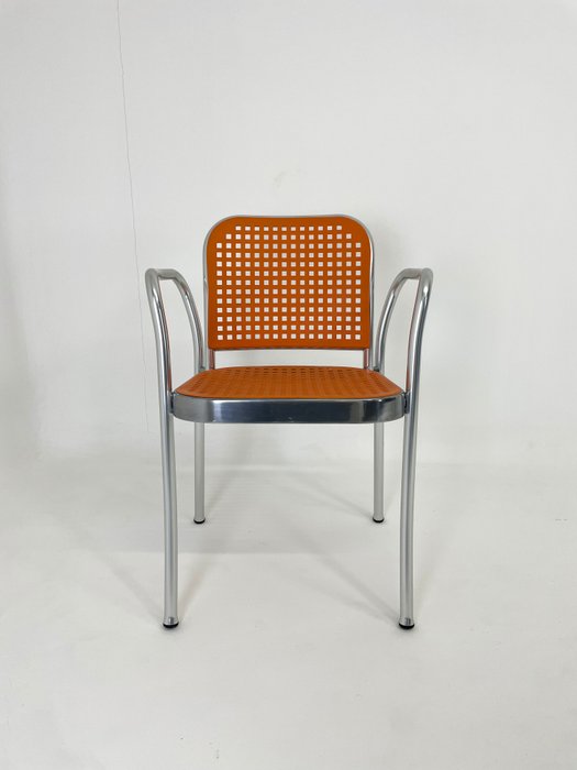 I.C.F. De Padova - Vico Magistretti - Silver - Chaise - Aluminium, Plastique