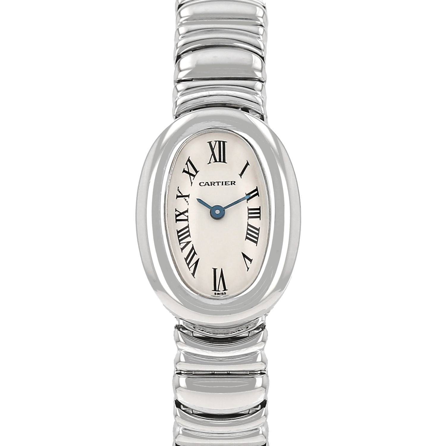 Montre Cartier Baignoire en or blanc Ref: Cartier – 2369 Vers 1990