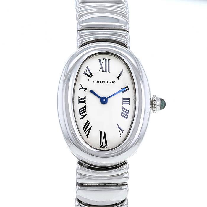 Montre Cartier Baignoire en or blanc Vers 2000