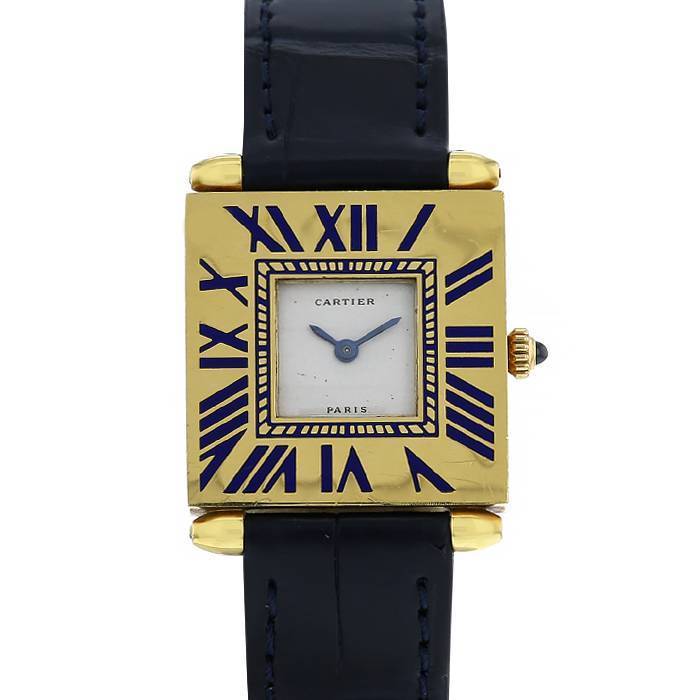 Montre Cartier Quadrant en or jaune Vers 1980