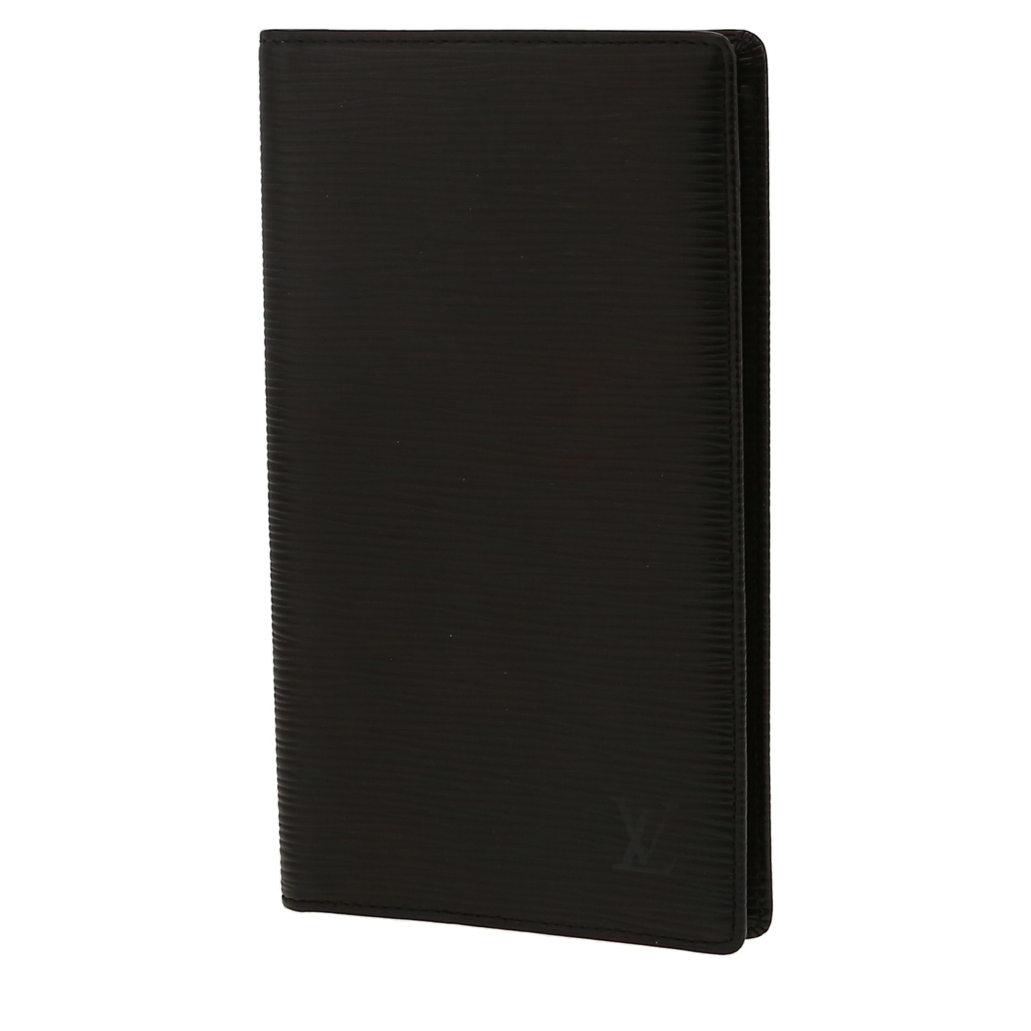 Portefeuille Louis Vuitton Brazza en cuir épi noir