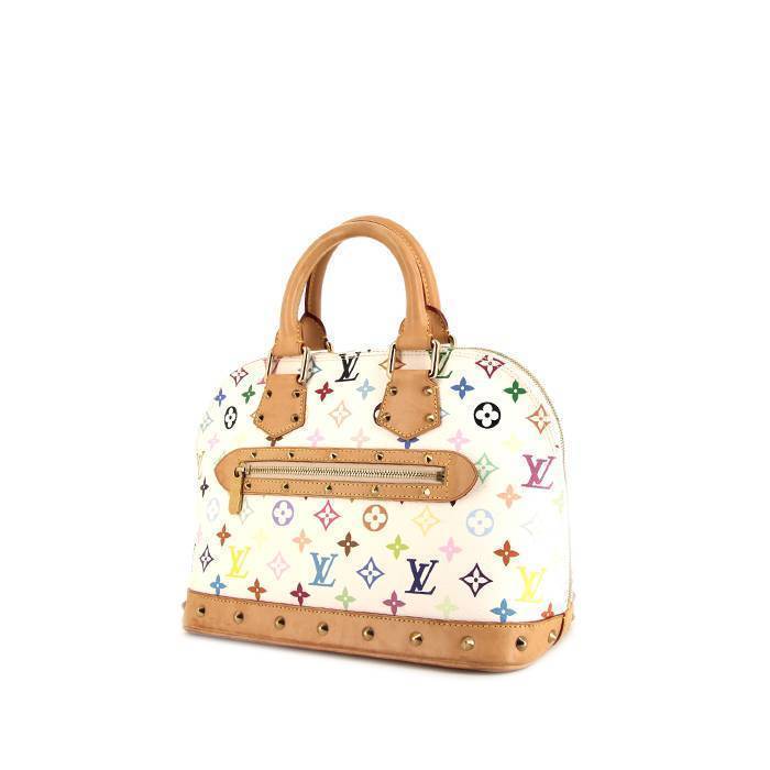Sac à main Louis Vuitton Alma petit modèle en toile monogram enduite
