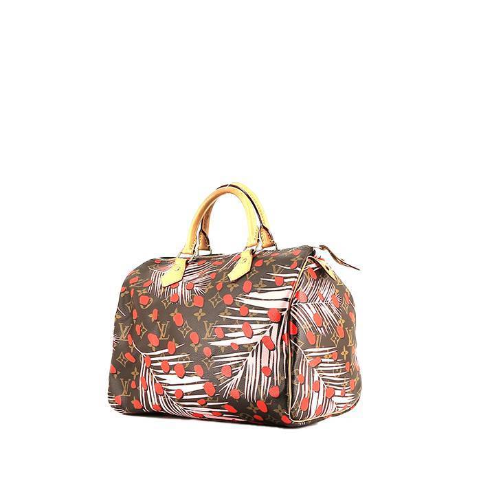 Sac à main Louis Vuitton Speedy Editions Limitées Jungle Dots en