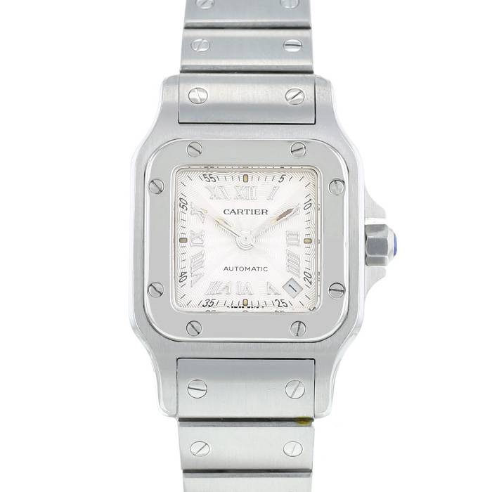 Montre Cartier Santos en acier Ref: Cartier – 2423 Vers 2000