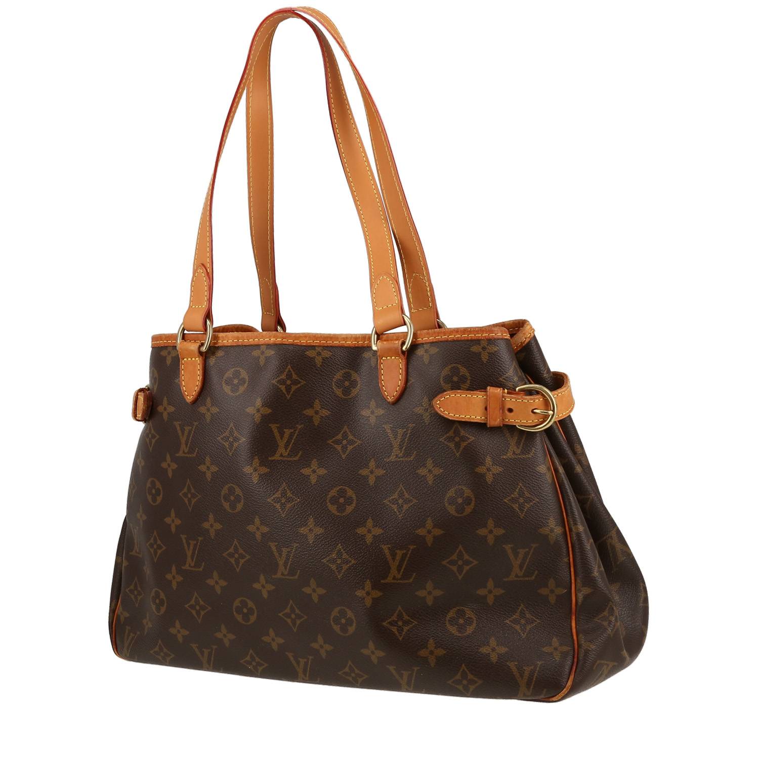 Sac à main Louis Vuitton Batignolles en toile monogram marron et