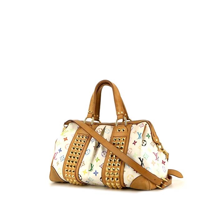 Sac à main Louis Vuitton Courtney en toile monogram multicolore et