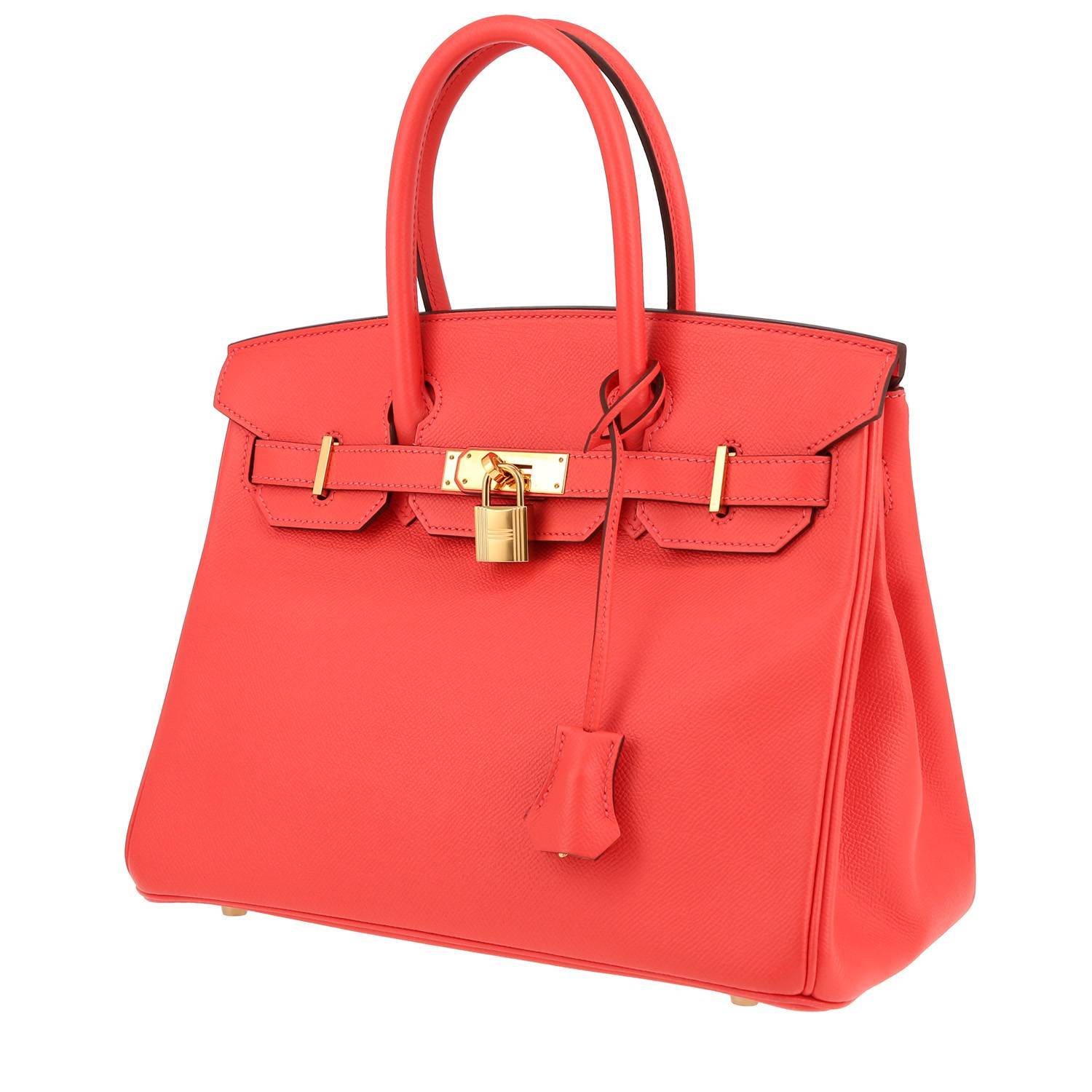 Hermès Birkin 30 cm en cuir epsom rose Jaipur – 2015