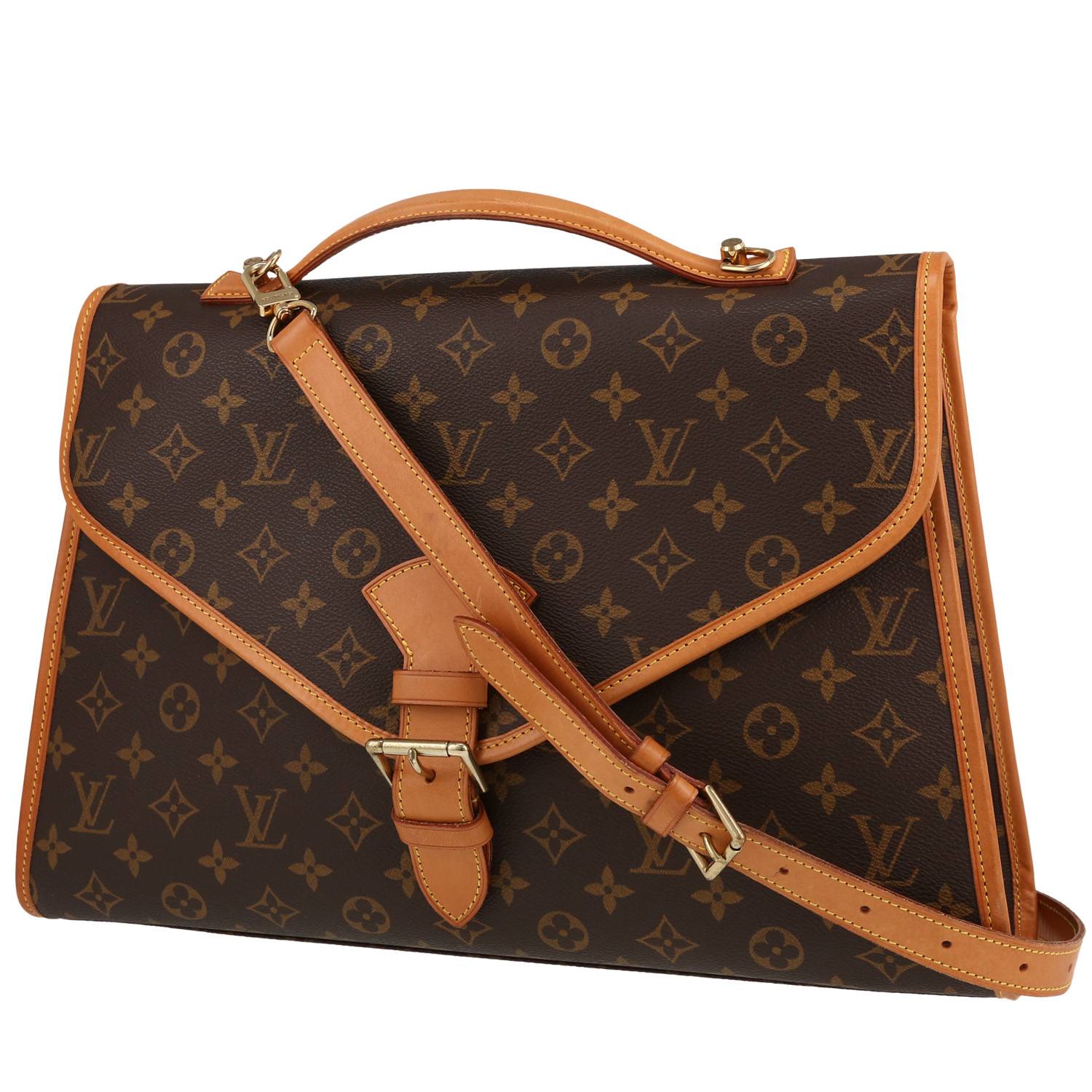 Sac à main Louis Vuitton Bel Air en toile monogram enduite et cuir
