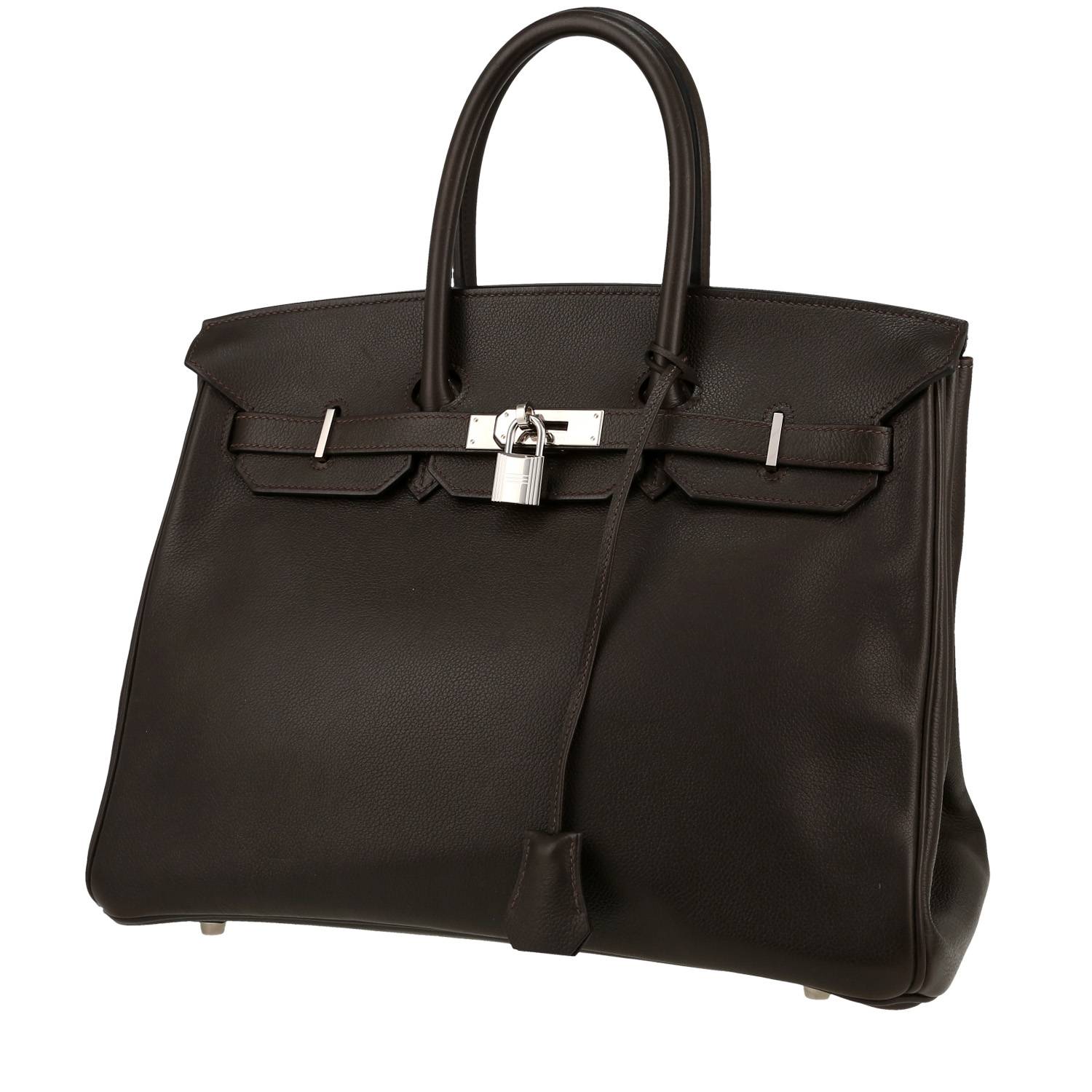 Hermès Birkin 35 cm en cuir Togo Marron – 2010