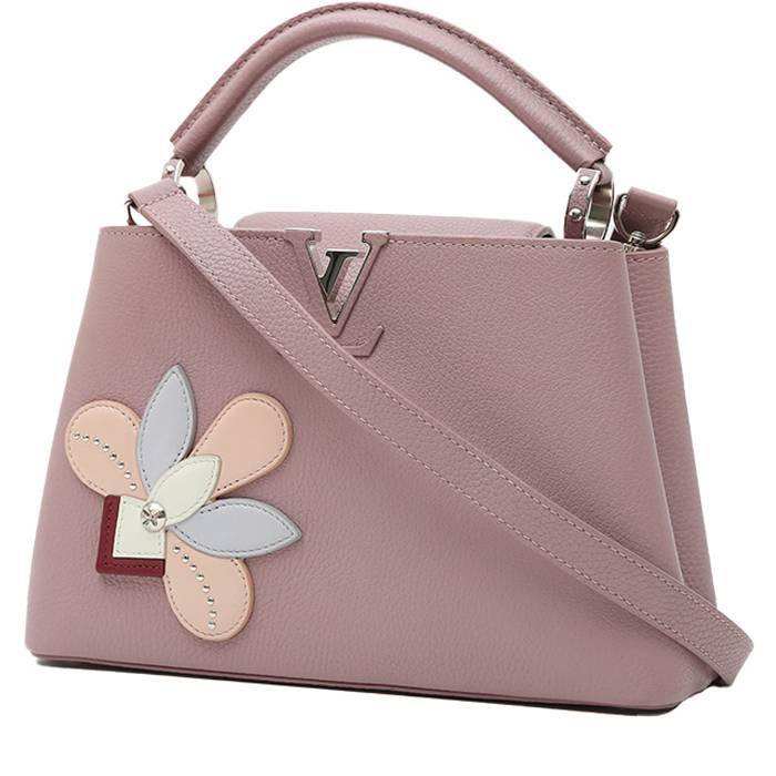 Sac à main Louis Vuitton Capucines BB en cuir taurillon clémence