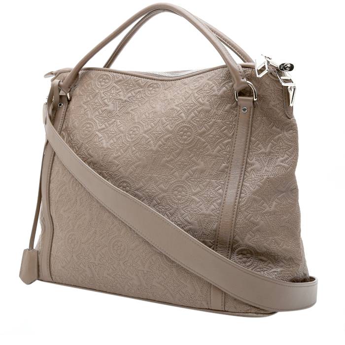 Sac à main Louis Vuitton Ixia en cuir marron