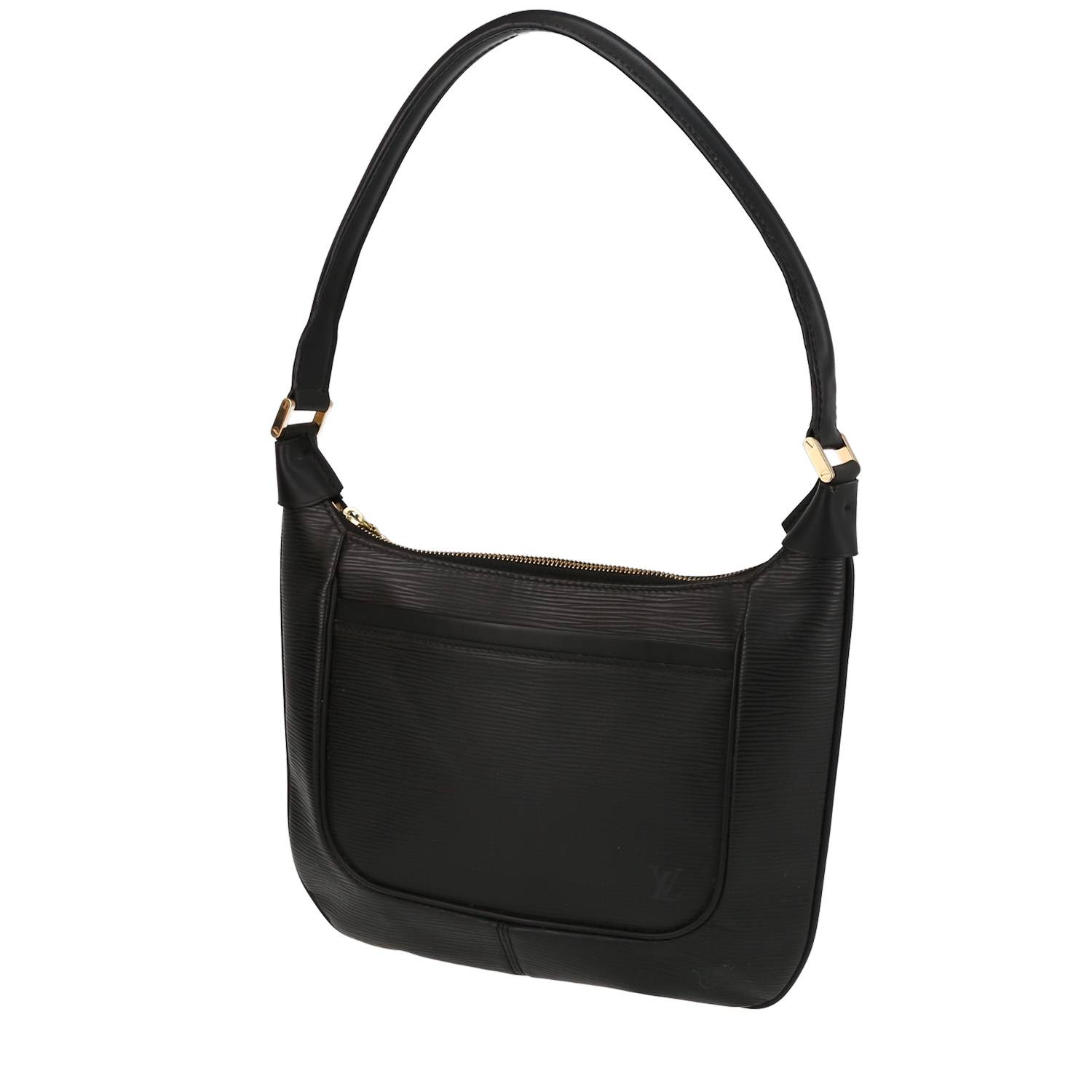 Sac à main Louis Vuitton Matsy en cuir épi noir