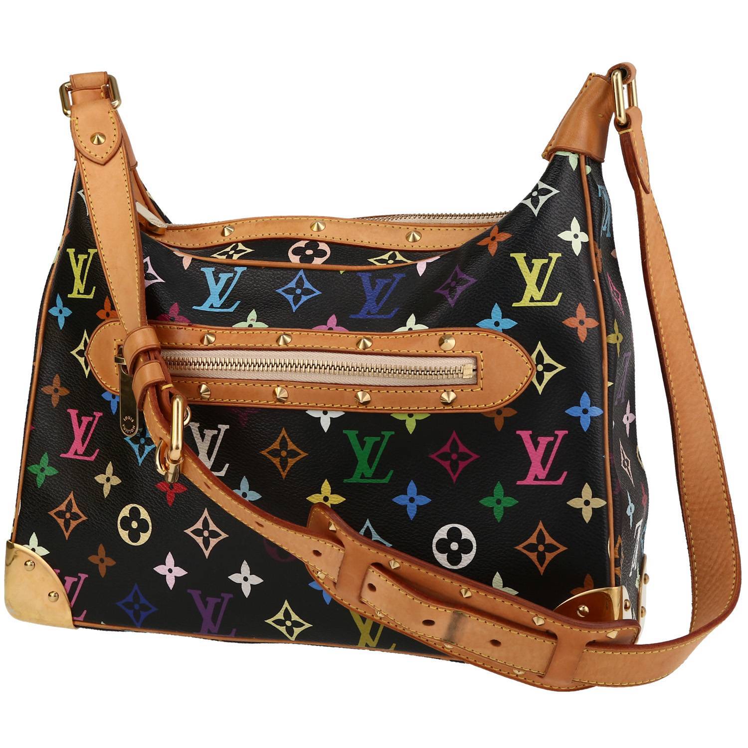 Sac à main Louis Vuitton Boulogne petit modèle en toile monogram