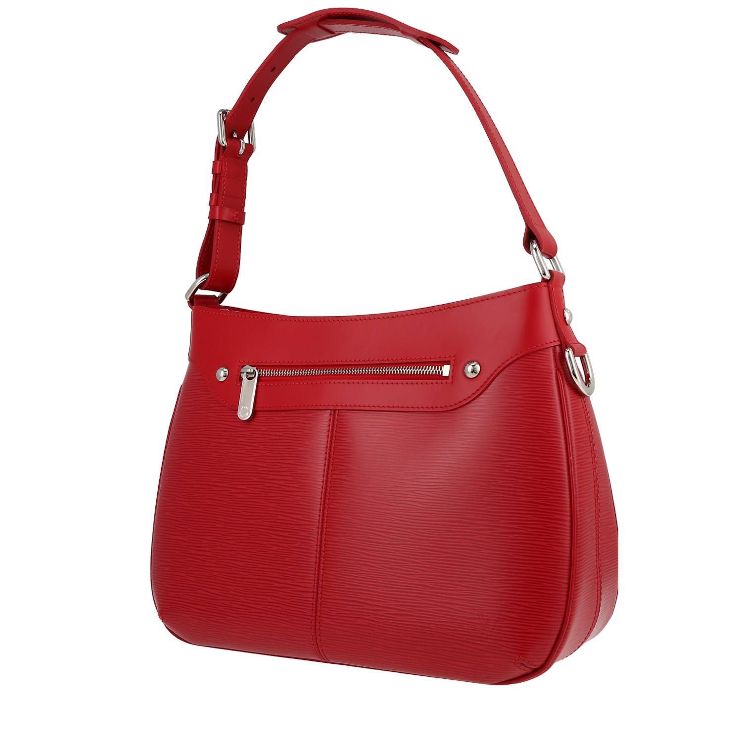 Sac à main Louis Vuitton Turenne en cuir épi rouge