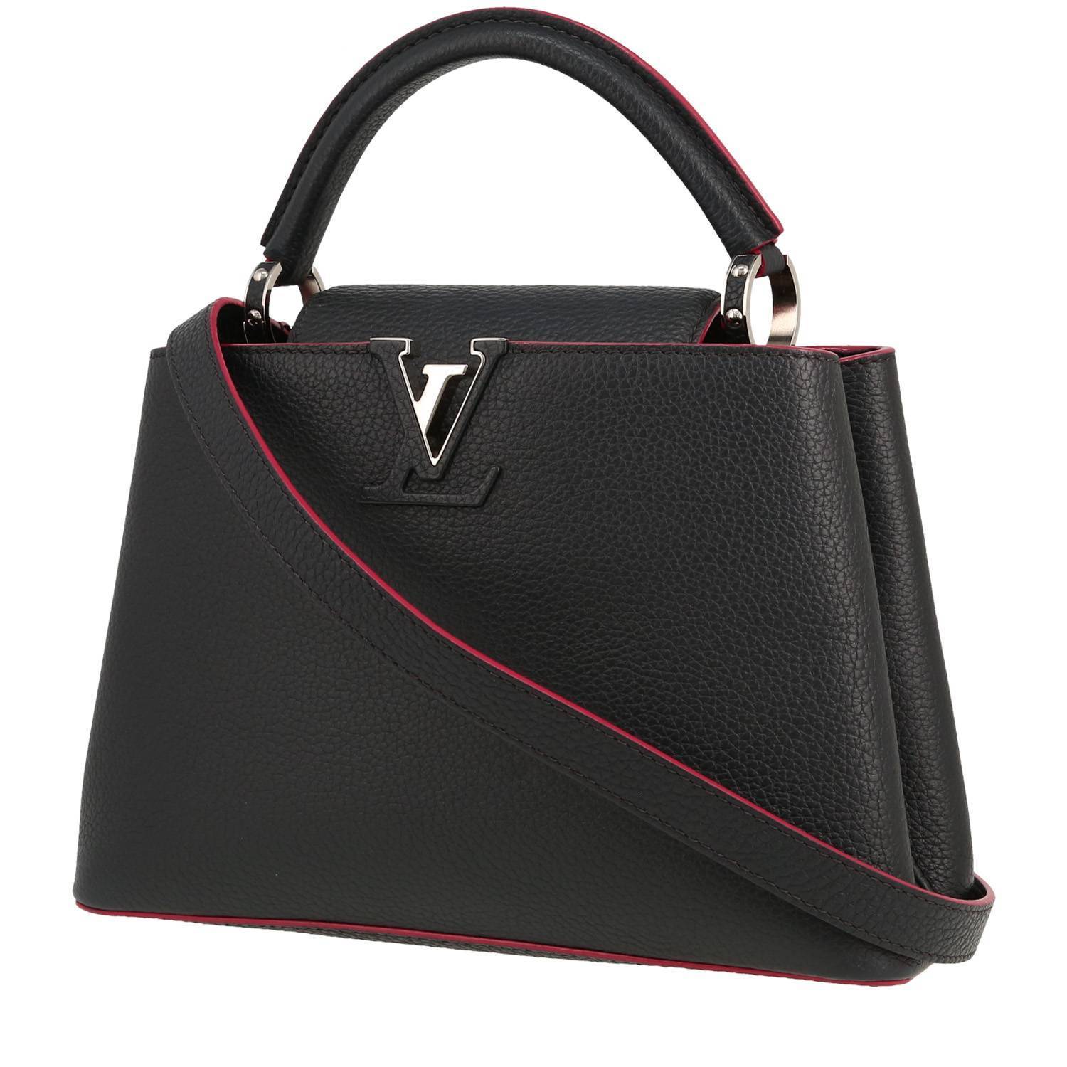 Sac à main Louis Vuitton Capucines BB en cuir taurillon clémence