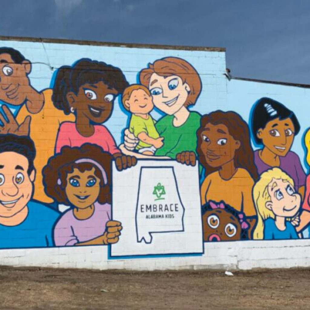 NEW mural in Montgomery raises awareness Alabama’s vulnerable children NEW mural in Montgomery raises awareness Alabama’s vulnerable children