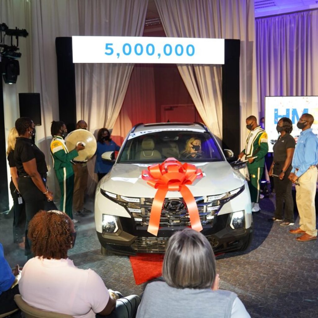Hyundai Motor Manufacturing Alabama celebrates their 5 millionth vehicle Hyundai Motor Manufacturing Alabama celebrates their 5 millionth vehicle