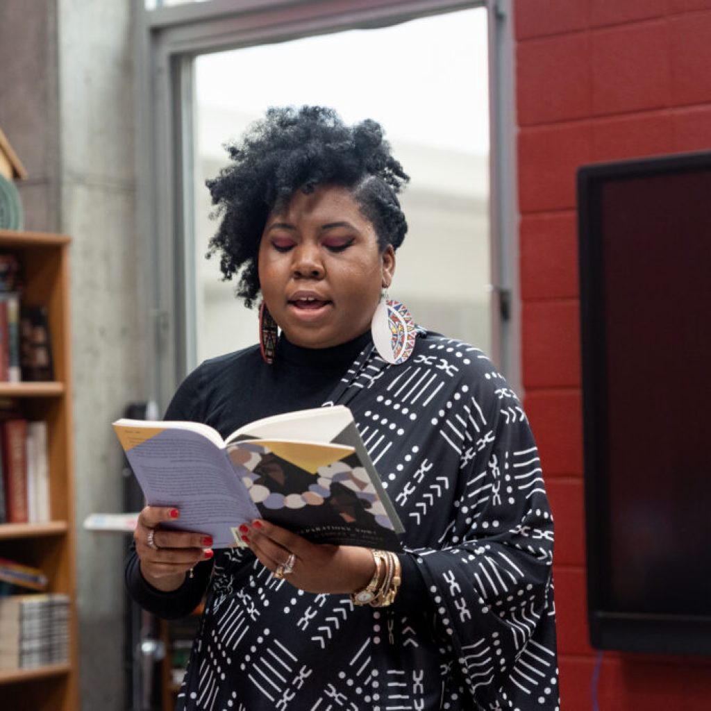 Ashley M. Jones commissioned as Alabama’s first Black poet laureate Ashley M. Jones commissioned as Alabama’s first Black poet laureate