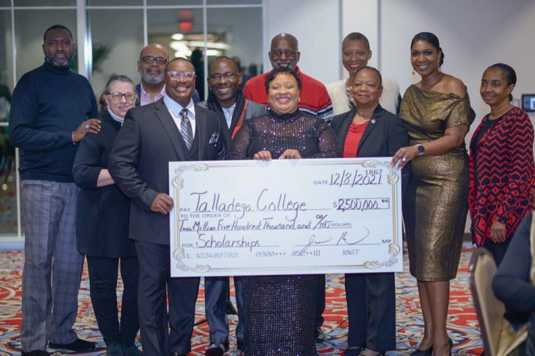 Talladega College receives historic donation of .5M from an anonymous donor Talladega College receives historic donation of .5M from an anonymous donor