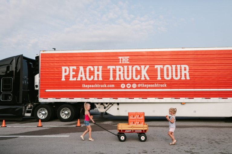 Experience the joy of The Peach Truck, coming this summer Experience the joy of The Peach Truck, coming this summer