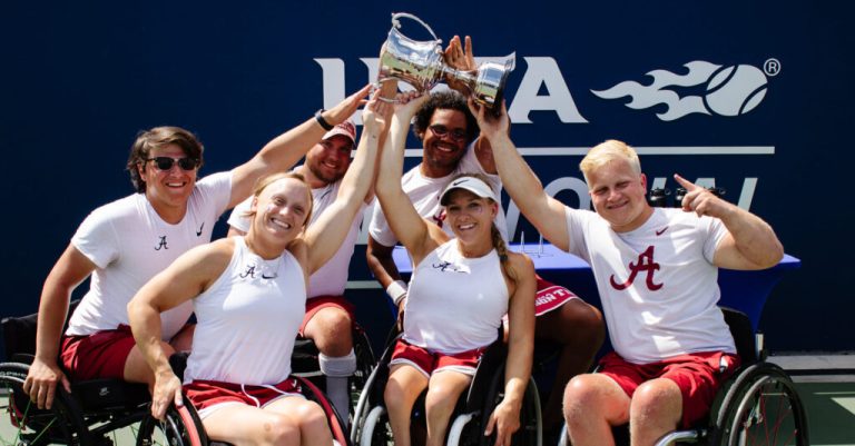 University of Alabama wins 6th straight wheelchair tennis national championship University of Alabama wins 6th straight wheelchair tennis national championship