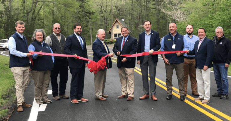 Paving the way—Lake Guntersville State Park reduces pollution by using tires for new road Paving the way—Lake Guntersville State Park reduces pollution by using tires for new road