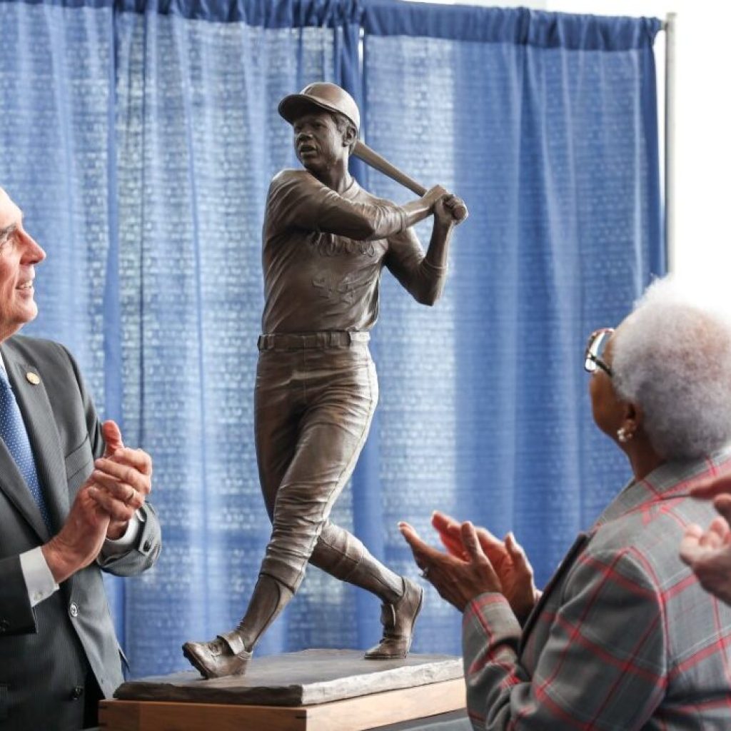 Mobile baseball legends honored in new Hall of Fame Courtyard Mobile baseball legends honored in new Hall of Fame Courtyard