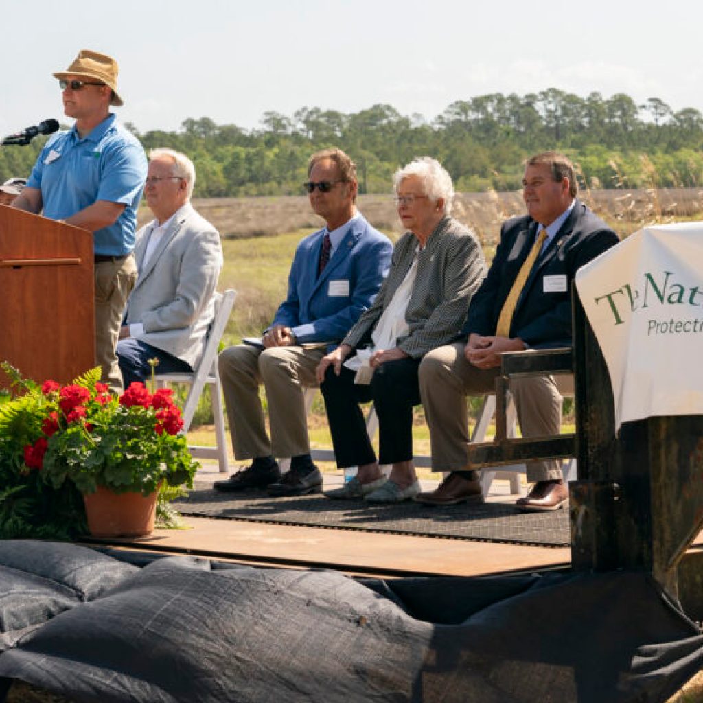 Nature Conservancy wins Gulf Guardian Award for coastal restoration partnership Nature Conservancy wins Gulf Guardian Award for coastal restoration partnership