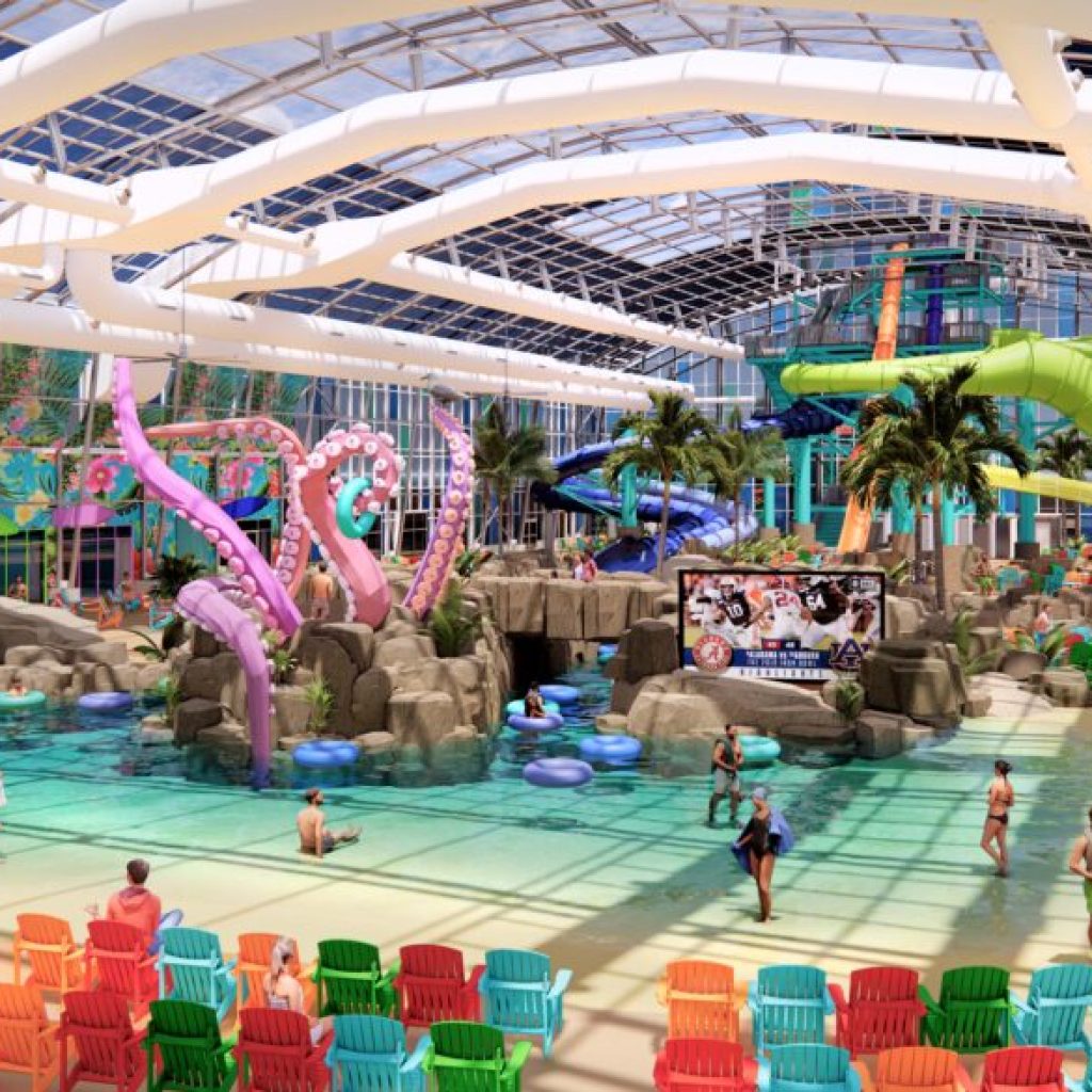 Phase One of Alabama’s first indoor water park is set to open June 27 Phase One of Alabama’s first indoor water park is set to open June 27