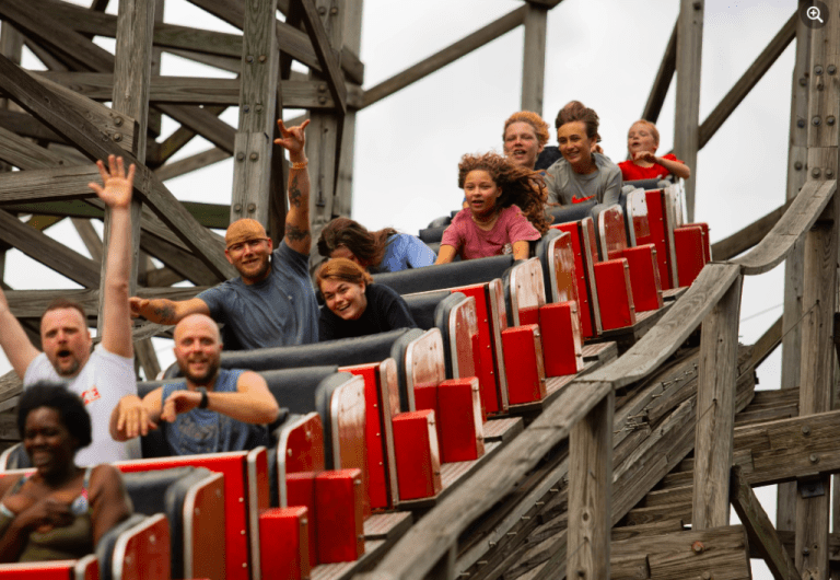 Ride roller coasters with thrill-seekers across the continent…July 16 Ride roller coasters with thrill-seekers across the continent…July 16