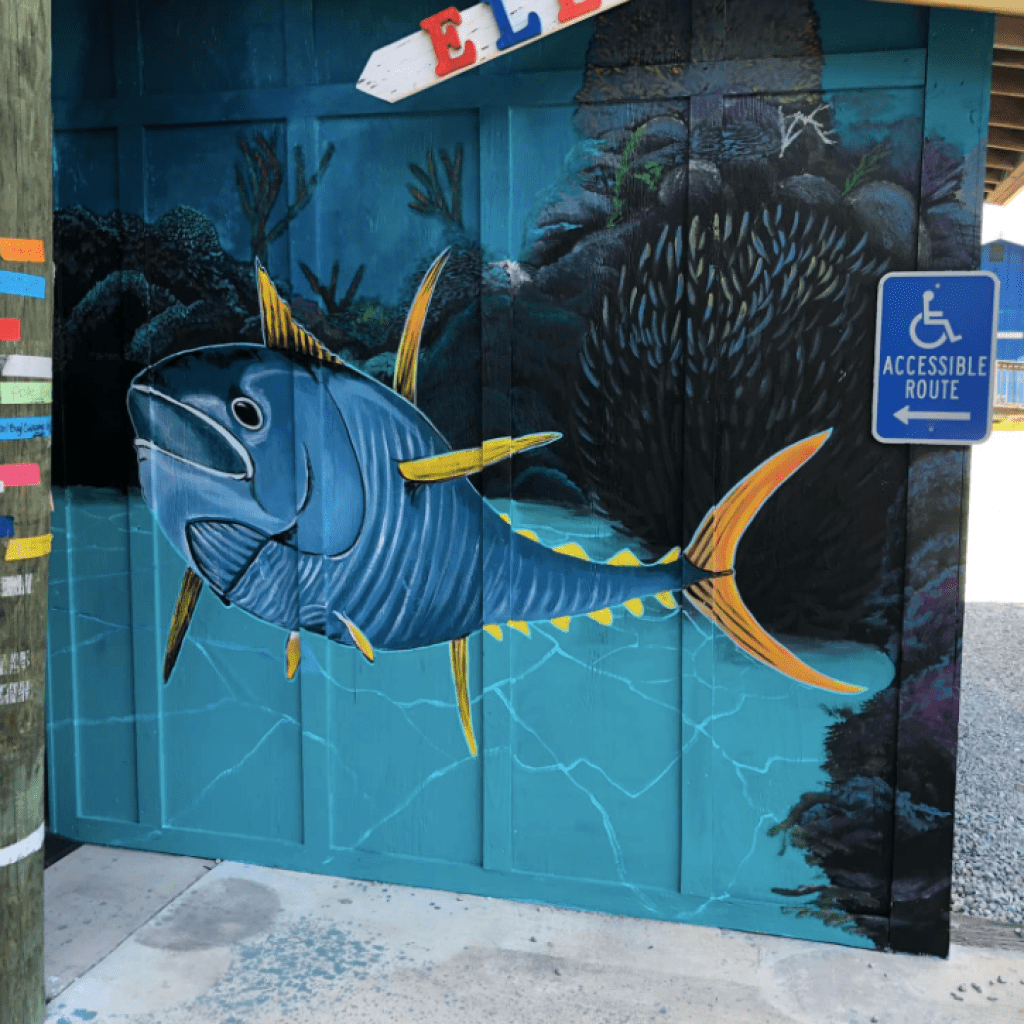 Check out Tacky Jack’s new 38-foot mural painted by Mobile-based artist E. Allen Warren Check out Tacky Jack’s new 38-foot mural painted by Mobile-based artist E. Allen Warren