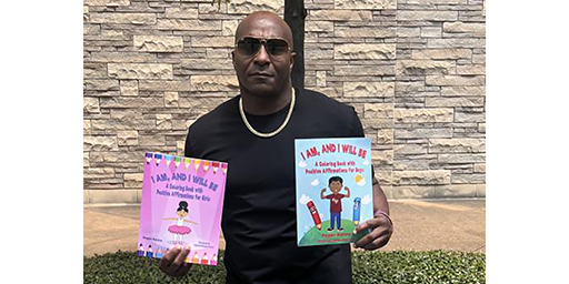 Football legend Reggie Barlow writes two new children’s books Football legend Reggie Barlow writes two new children’s books