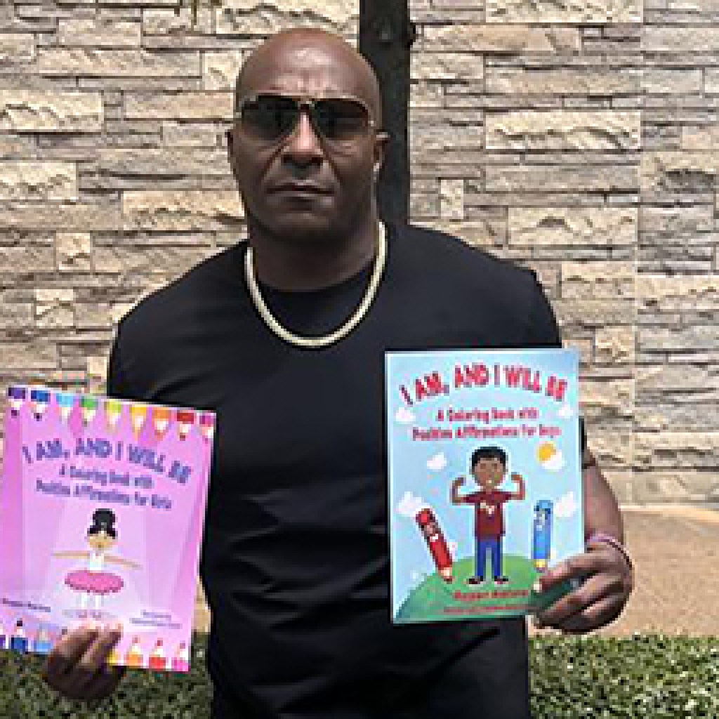 Football legend Reggie Barlow writes two new children’s books Football legend Reggie Barlow writes two new children’s books