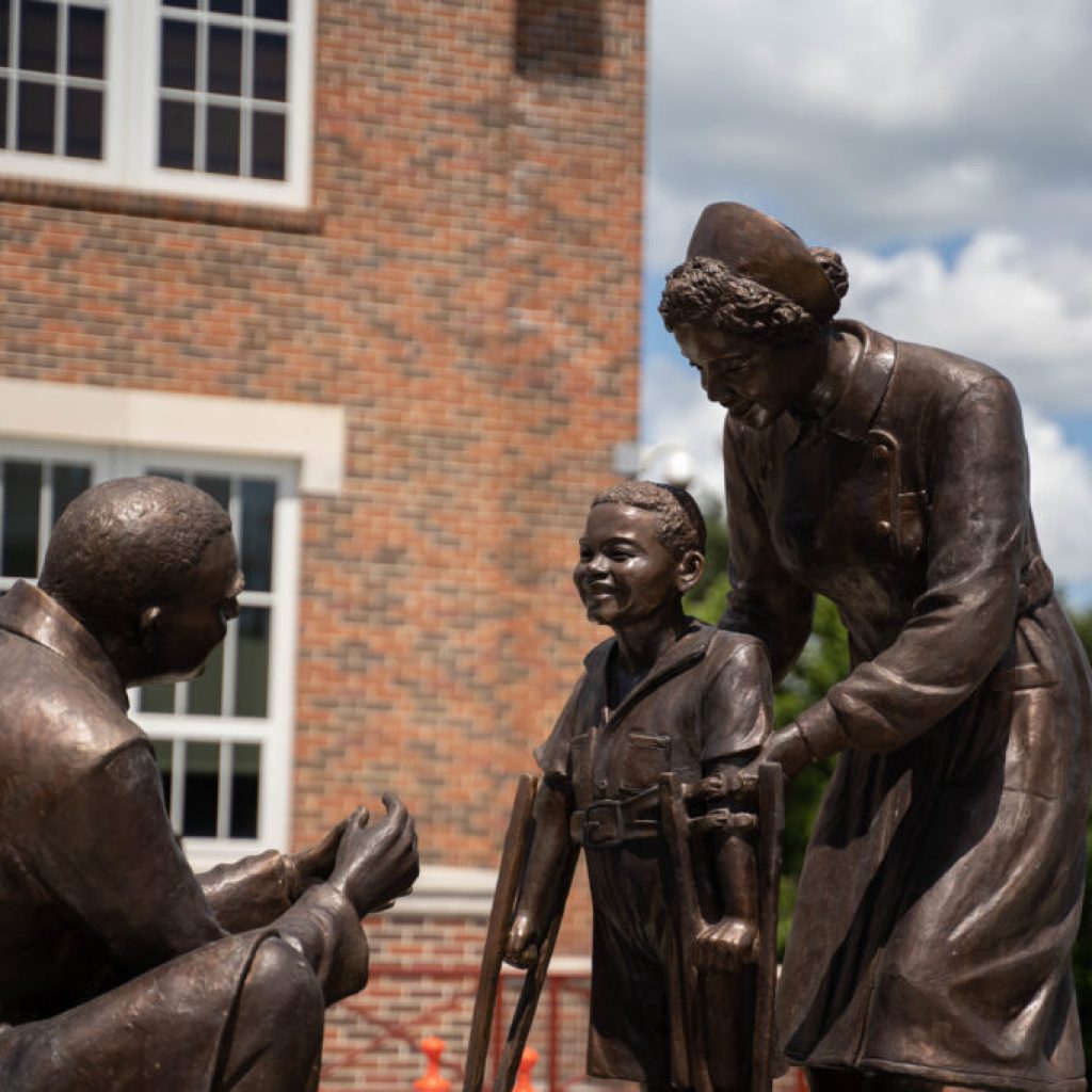 Tuskegee unveils new monument honoring work to eradicate polio Tuskegee unveils new monument honoring work to eradicate polio