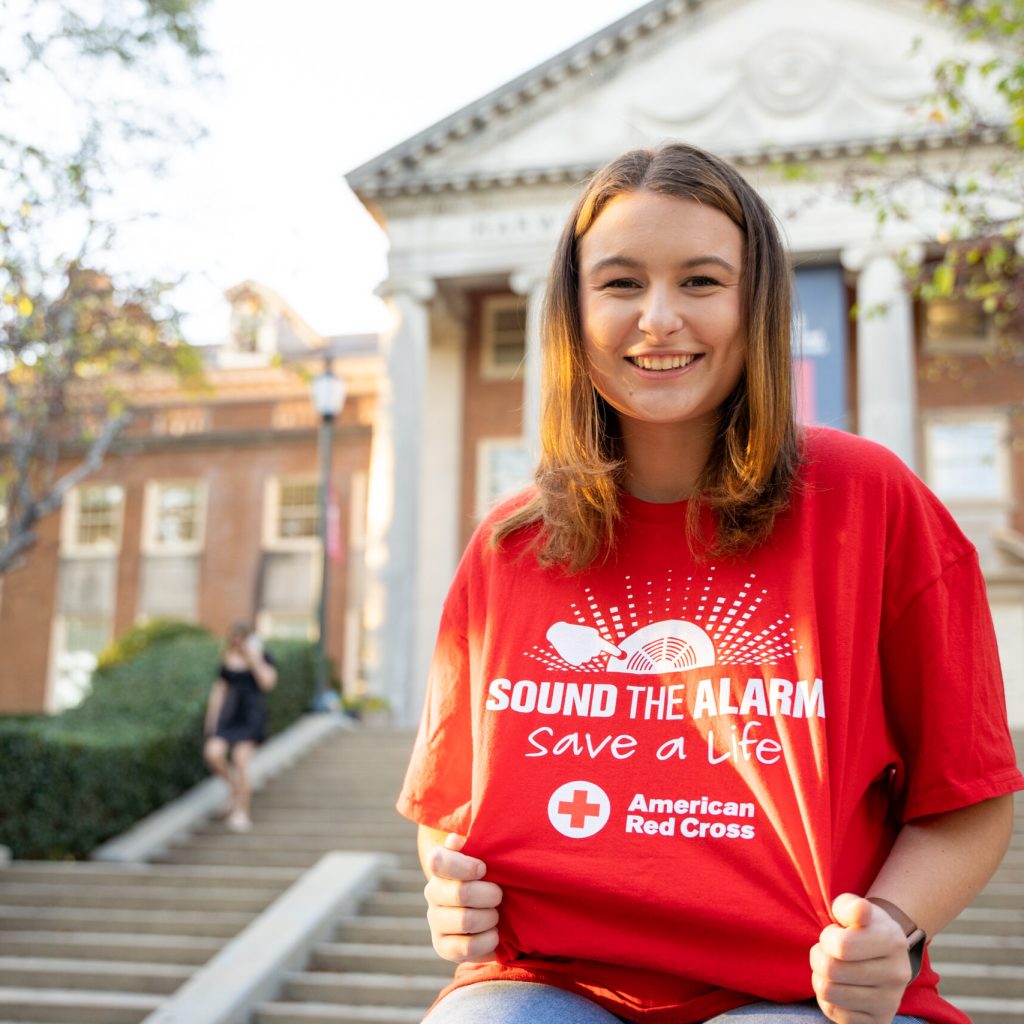 This Birmingham college student started a Red Cross club at her school. Find out why. This Birmingham college student started a Red Cross club at her school. Find out why.
