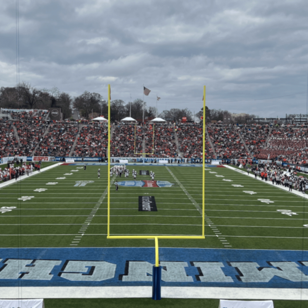 3 College Football Bowl games, plus 5 schools playing in the post-season 3 College Football Bowl games, plus 5 schools playing in the post-season