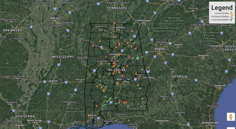 Alabama remains under statewide fire alert, while drought conditions grow Alabama remains under statewide fire alert, while drought conditions grow