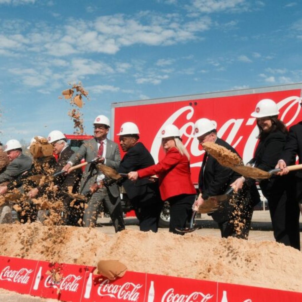 million Coca-Cola facility breaks ground in Auburn million Coca-Cola facility breaks ground in Auburn