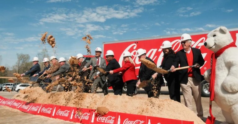 million Coca-Cola facility breaks ground in Auburn million Coca-Cola facility breaks ground in Auburn
