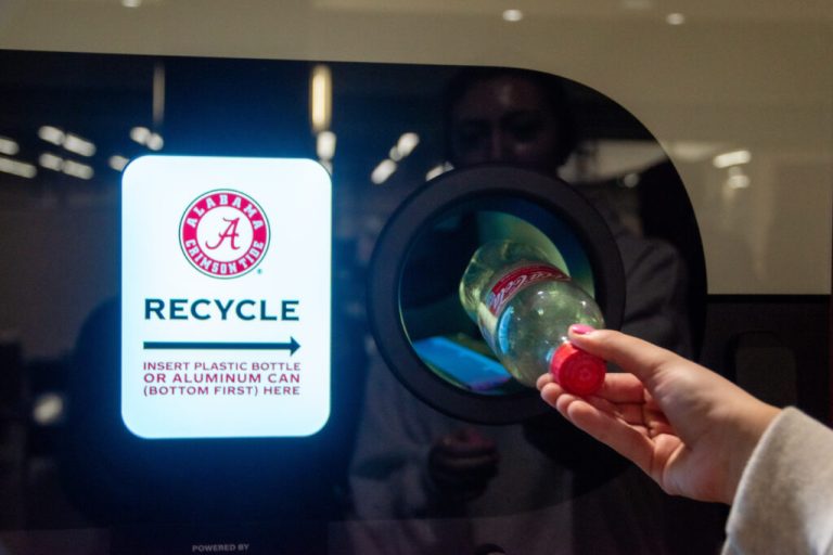 Have you seen these reverse vending machines at Alabama colleges? Have you seen these reverse vending machines at Alabama colleges?