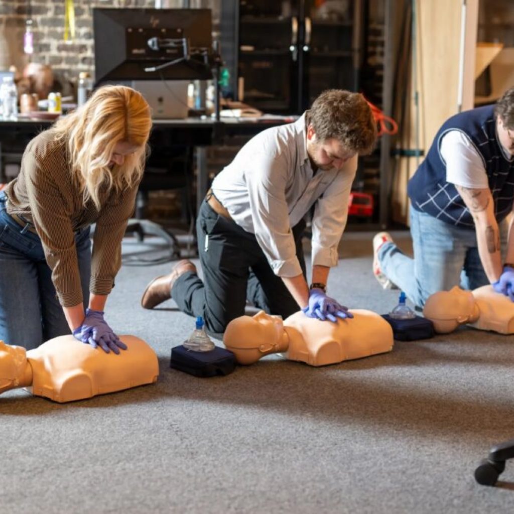 How your company can become a team of life savers now through this local CPR + AED Training course How your company can become a team of life savers now through this local CPR + AED Training course