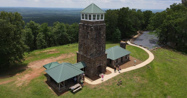 Pinhoti Trail opens connection to historic Flagg Mountain fire tower Pinhoti Trail opens connection to historic Flagg Mountain fire tower