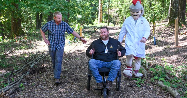 Troy adds all-terrain wheelchair to make arboretum more accessible Troy adds all-terrain wheelchair to make arboretum more accessible