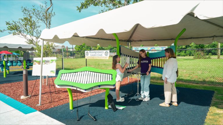 Montgomery opens new children’s sensory trail along riverfront Montgomery opens new children’s sensory trail along riverfront