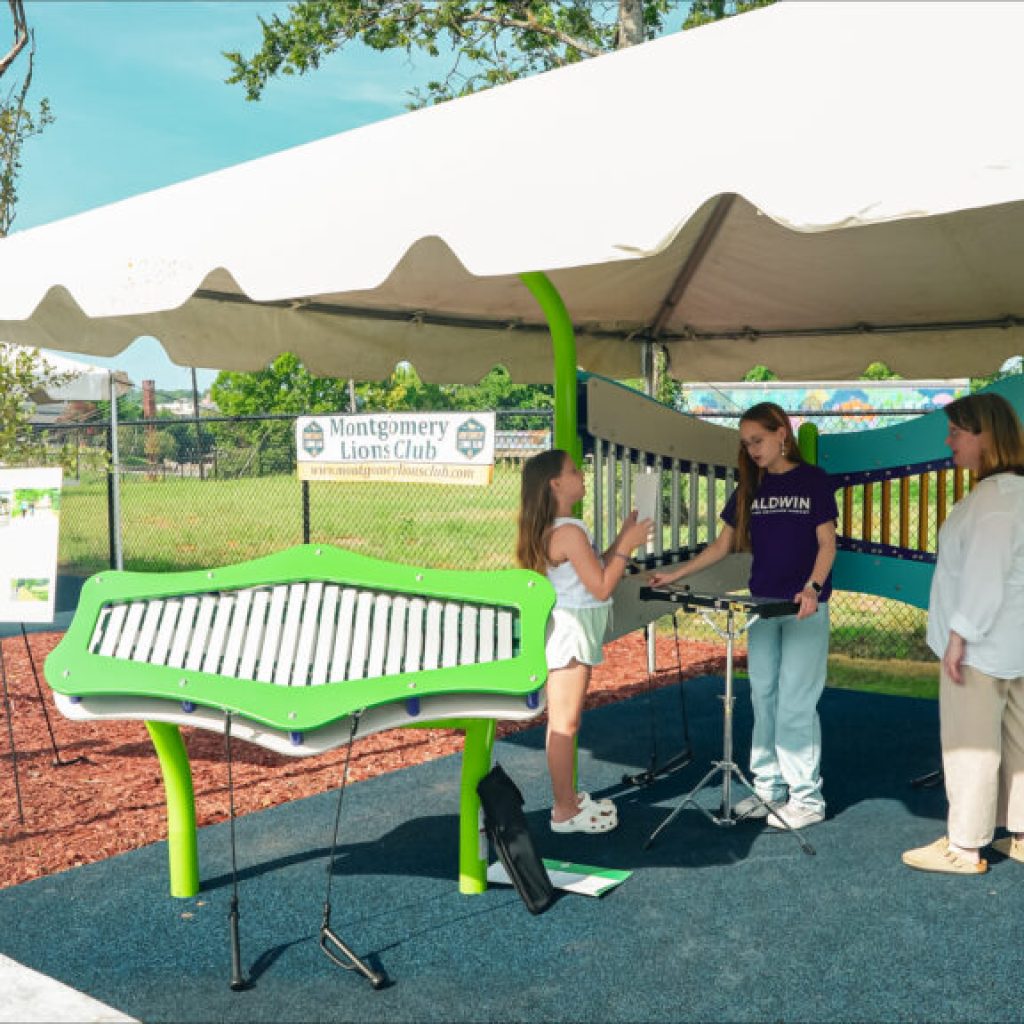 Montgomery opens new children’s sensory trail along riverfront Montgomery opens new children’s sensory trail along riverfront