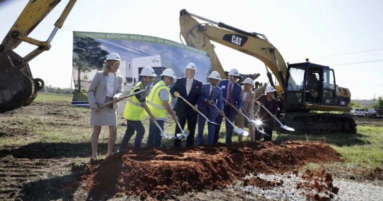 M expansion to automotive plant breaks ground in Montgomery M expansion to automotive plant breaks ground in Montgomery